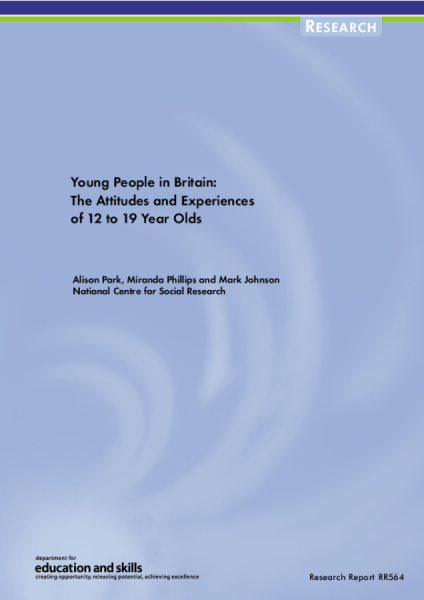 Young People In Britain NCSR Research