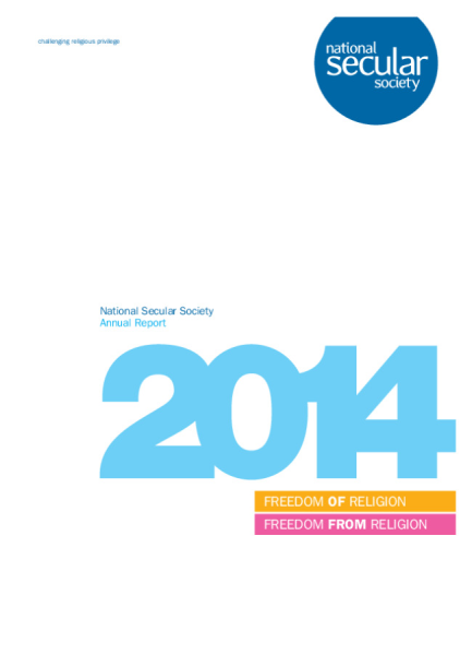 NSS Annual Report 2014